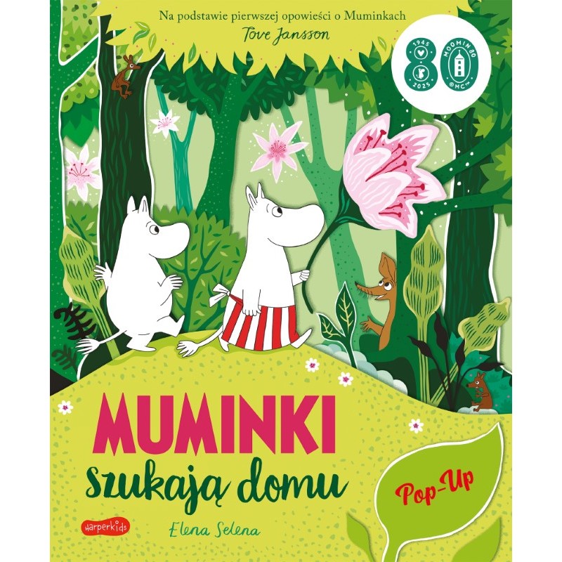 Książka - Muminki szukają domu. Pop-up. Muminki