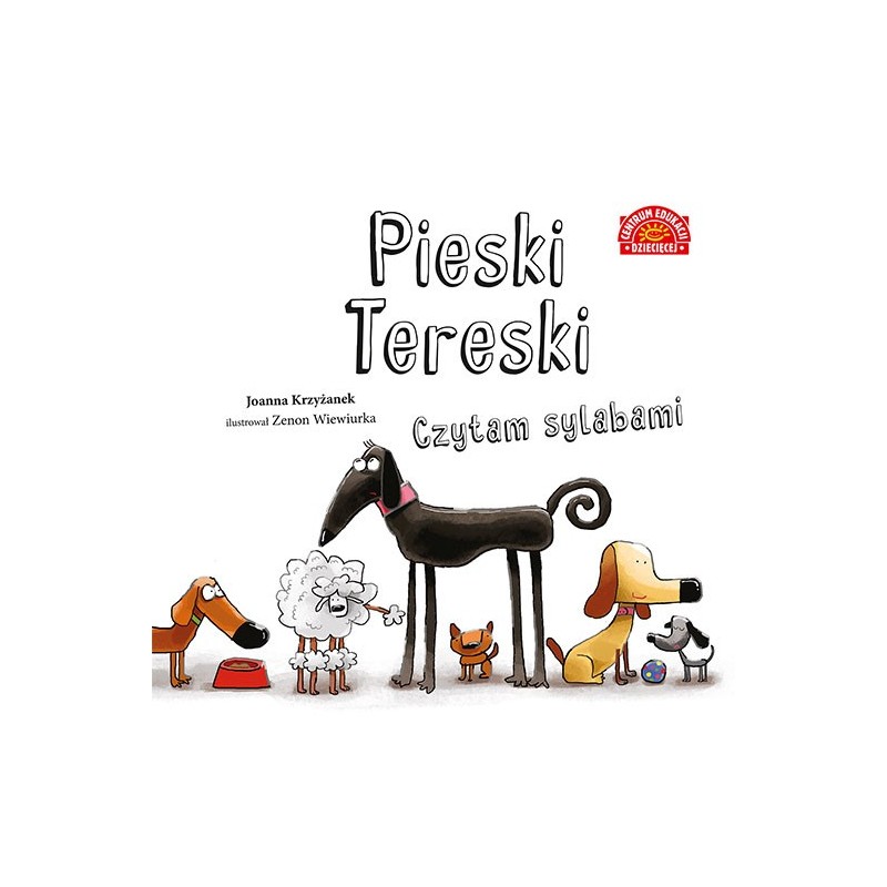 Książka - Pieski Tereski. Czytam sylabami