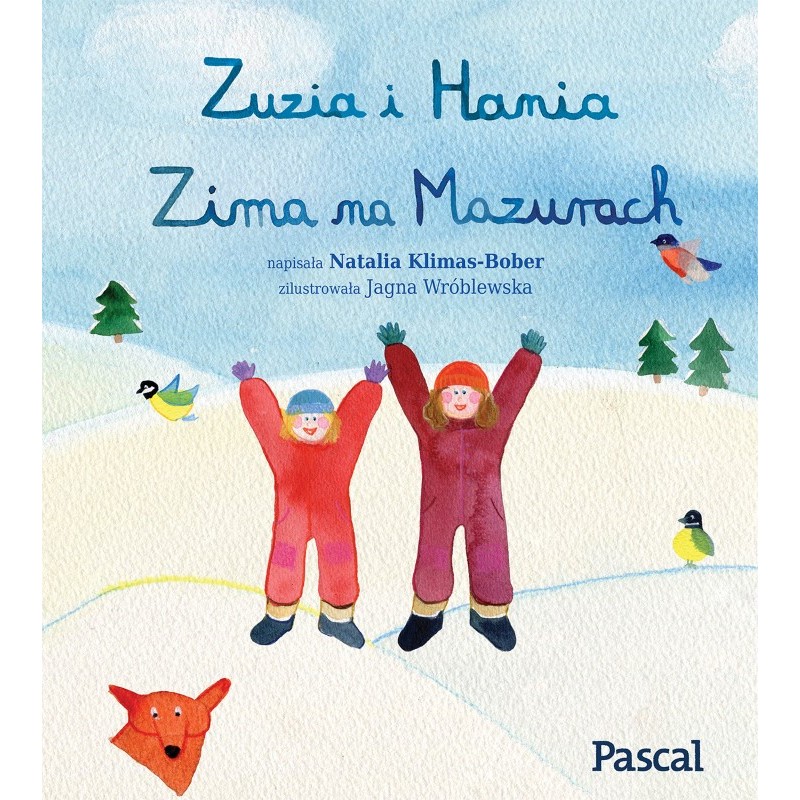 Książka - Zima na Mazurach. Zuzia i Hania